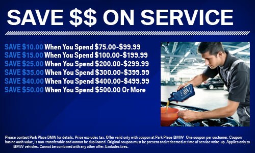 Services Promotions Park Room BMW photo about Bmw Coupons Printable called Support Discounts Park Destination BMW
